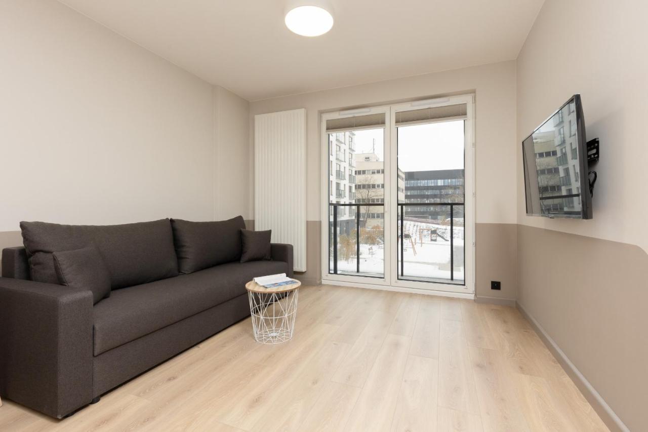 Aparthotel Mokotow Business Center By Noclegi Renters Varsó Kültér fotó