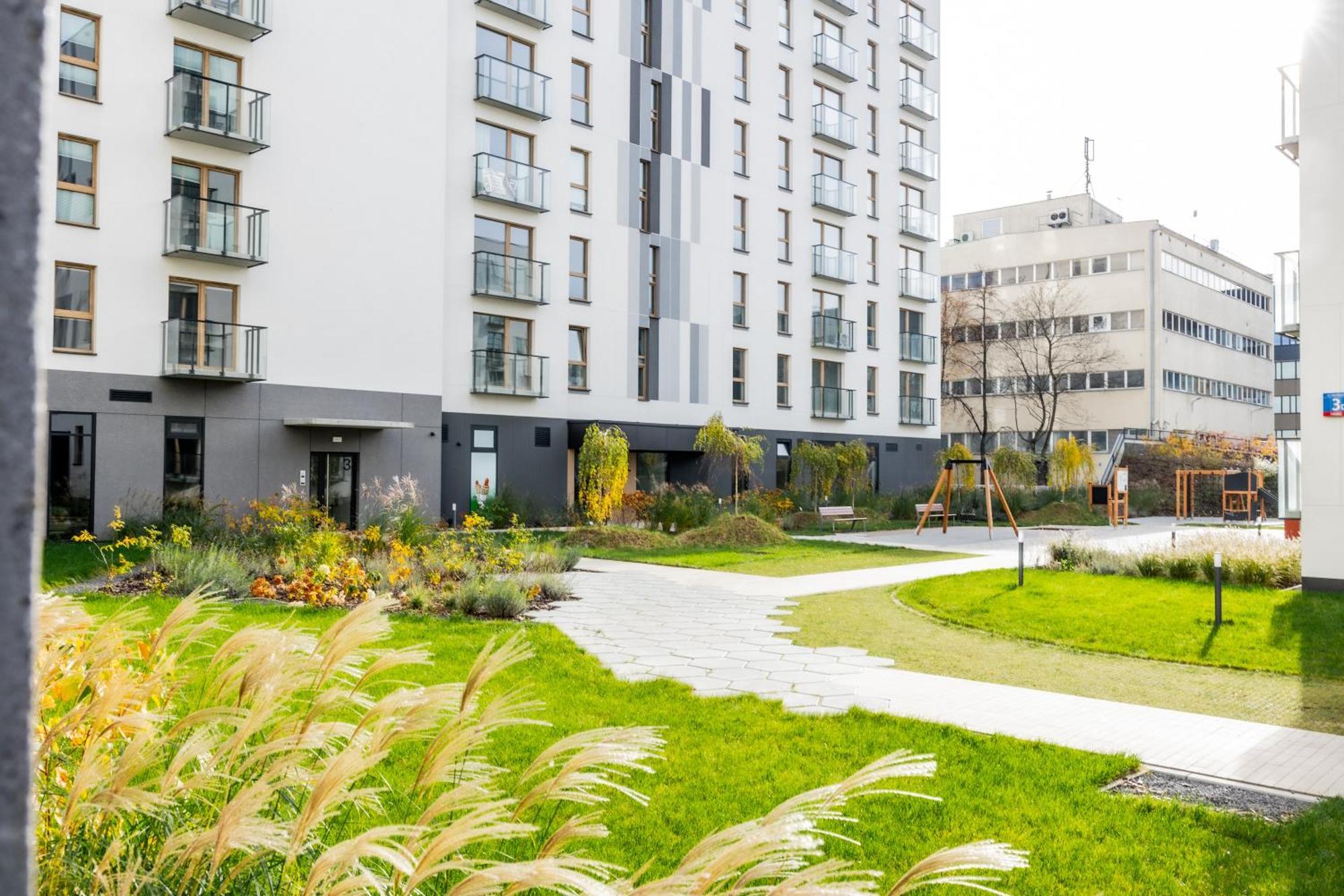 Aparthotel Mokotow Business Center By Noclegi Renters Varsó Kültér fotó