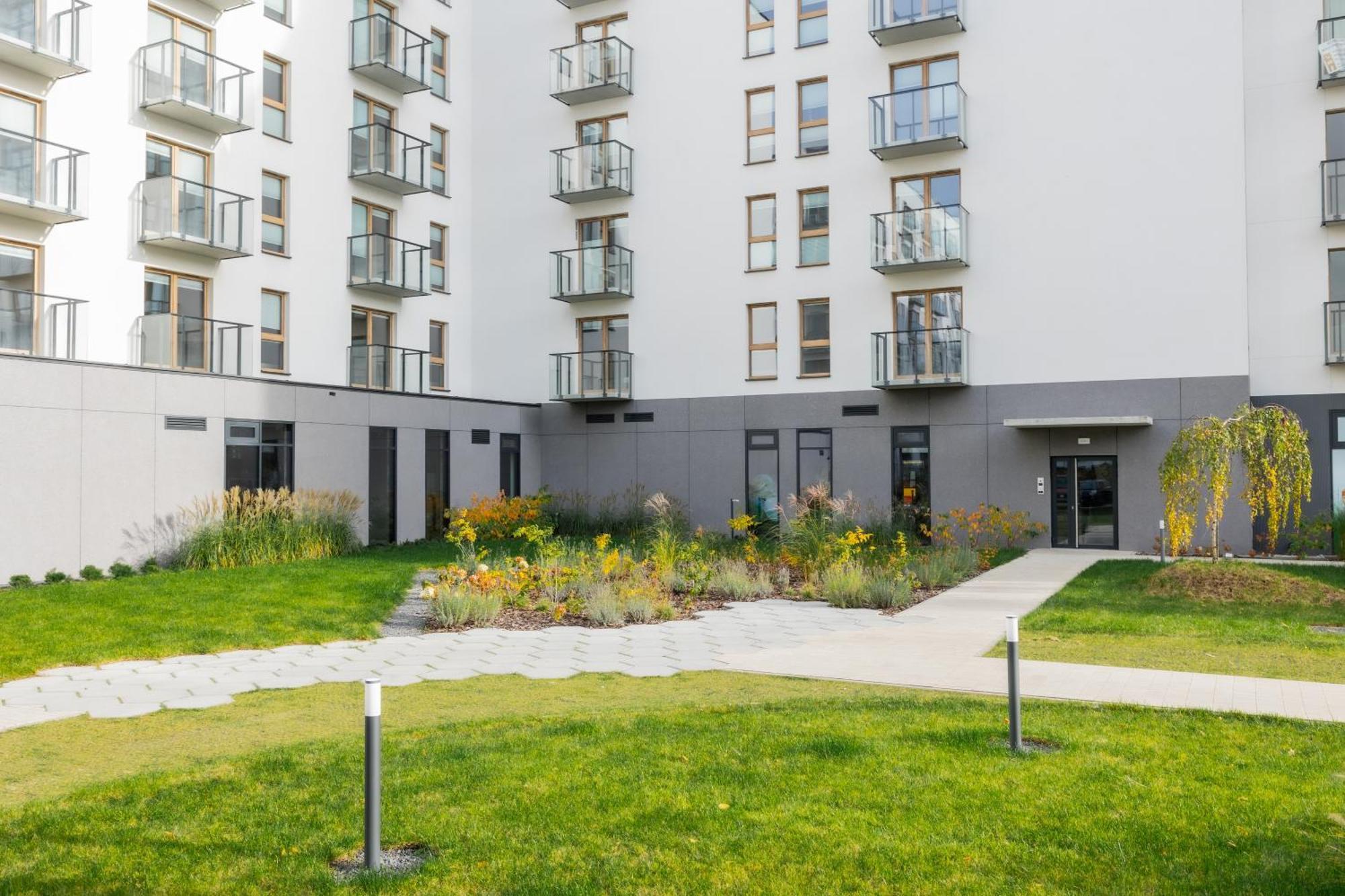 Aparthotel Mokotow Business Center By Noclegi Renters Varsó Kültér fotó