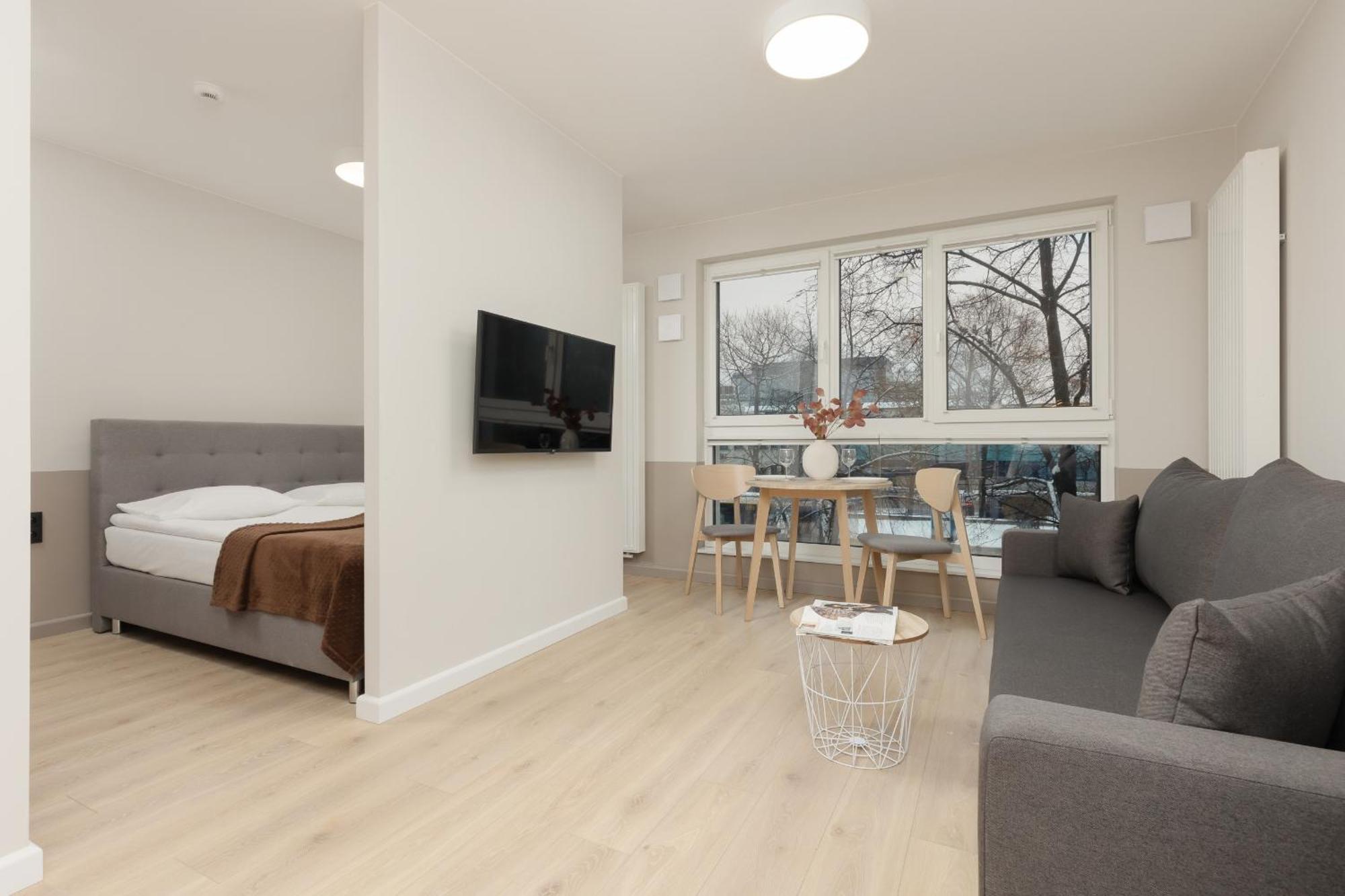 Aparthotel Mokotow Business Center By Noclegi Renters Varsó Kültér fotó