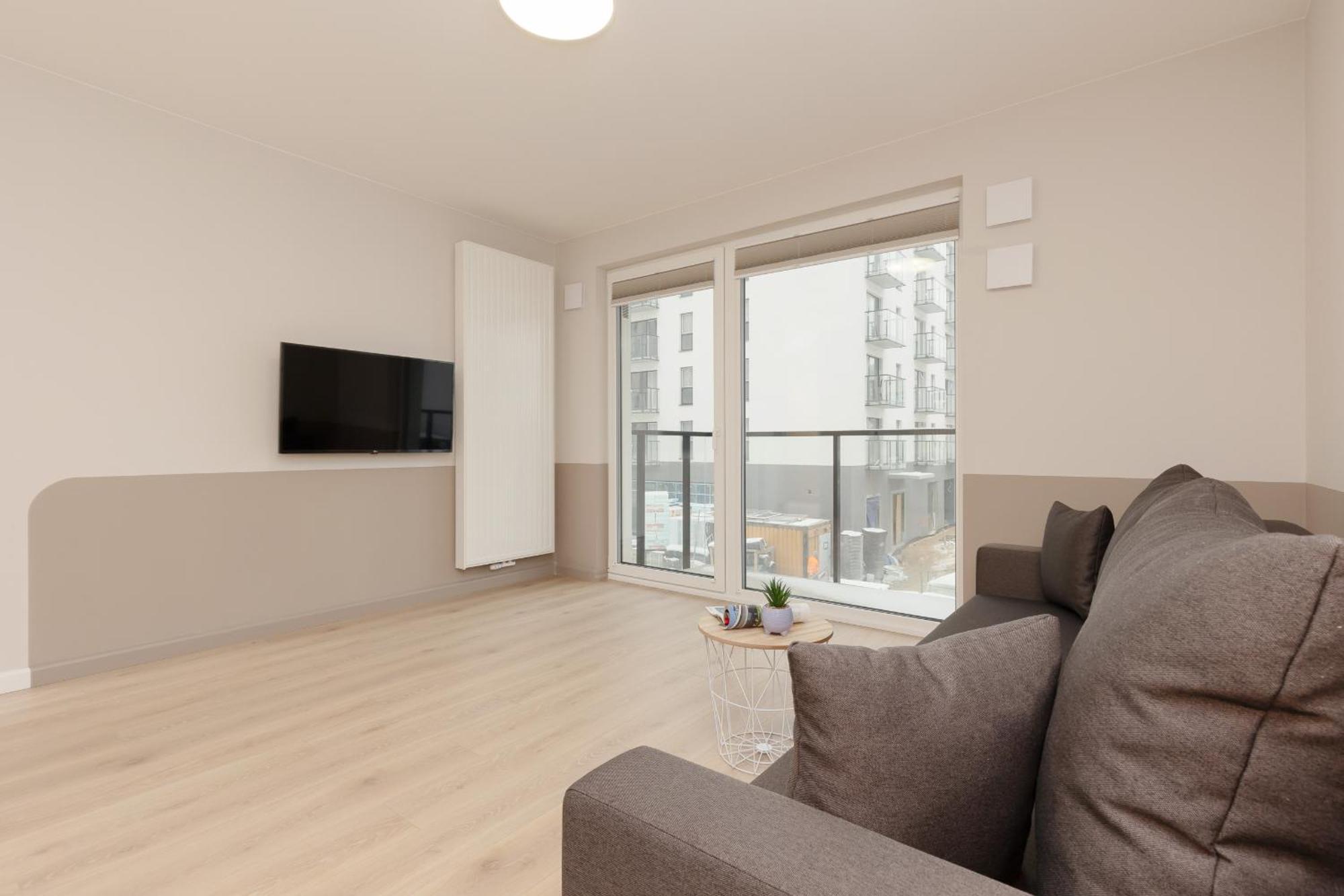 Aparthotel Mokotow Business Center By Noclegi Renters Varsó Kültér fotó